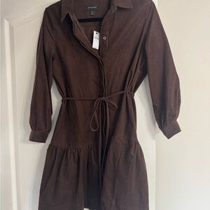 Banana Republic Dark Brown Mini Dress